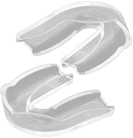 LKZL 2er Pack Mundschutz, Sportmundschutz für Kieferschutz In Basketball, Fußball, Hockey, Lacrosse, Custom Fit für Jugendliche und Erwachsene