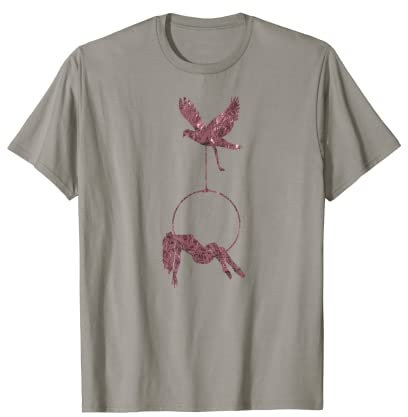 Aerial Hoop Designs für Frauen, Aerial Yoga Kleidung T-Shirt
