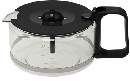 Piebert Verseuse en verre compatible avec / pièce de rechange pour Philips CP9034,996510074348 HD5407 HD5408 HD5412 HD5413 HD5014...