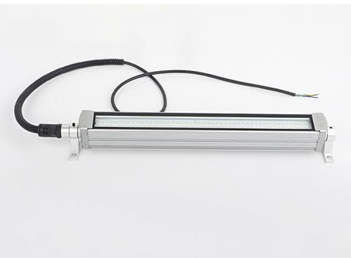 Industrial LED Tube Light with Adjustable Stand- 24v/110-220v Waterproof Work Light for Milling Lighting. Aluminum Alloy, Explosion-Proof, Waterproof Machine Tool Light for LED Machine Work.