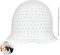 Hair Highlighting Cap, Hair Highlighting Kit, Highlight Cap, Silicone Highlighting Hair Cap, Reusable Highlighting Caps with Hook Salon Hairdressing Dyeing Staining Tools for Women Men