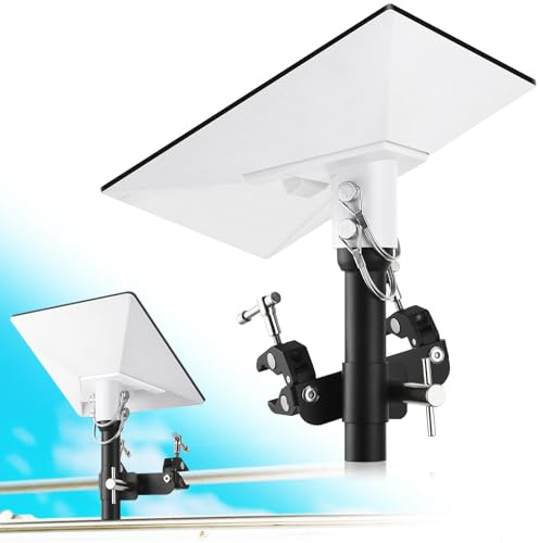 GADFISH Mini Starlink Mount - Adjustable RV Ladder & Roof Rack Mount, with Pipe Adapter for Pole/Roof/Camper/Railing Applications