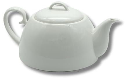 Leonardo Luxury Home Design Teiera Porcellana 0,5 Litri Adatta per Fiamma Liscia e Resistente The Infuso Servizio Elegante Idea Regalo e Raffinato Adatto a Lavastoviglie Forno e Microonde (0,5 Litri)