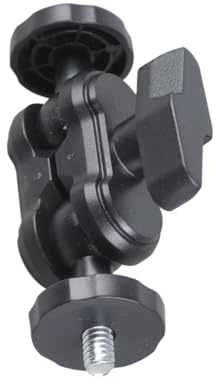El soporte de rosca macho de 1/4 mejora la compatibilidad para accesorios de cámara y cámara de acero inoxidable para creación de contenido