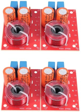 Rastapulz 4 Stück 2 Weg 80W DIY Lautsprecher Filter Schaltung HöHen Frequenz Teiler Heimkino HiFi Stereo Audio Frequenzweiche Filter