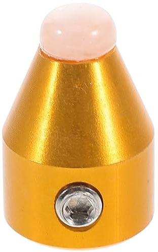 Anneome Aluminiumlegierung Stimmgabel Sockel mit Kristallbasis 8mm Stimmgabelfüße für Meditation Stabiler Halter Ersatz Zubehör