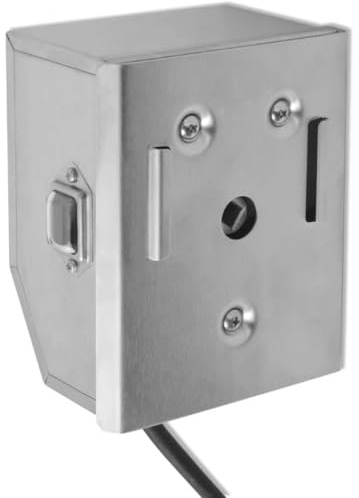 Generico Motore Professionale per Spiedo in Acciaio Inox 4 W,Accessori Grigliata Esterni