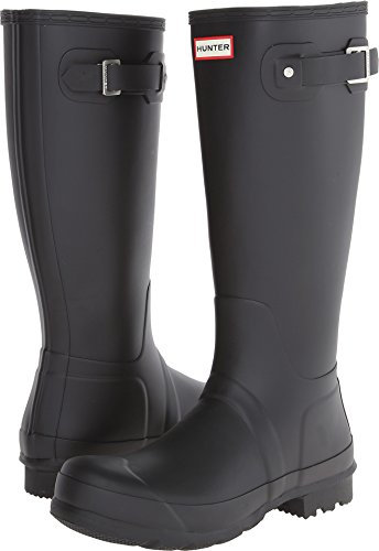 Hunter Damen Original Tall Regenstiefel, Schwarz
