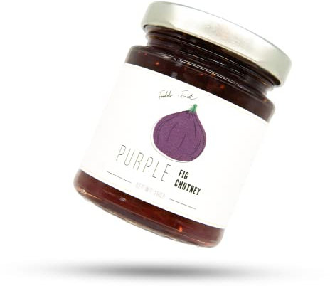 FOODOKO FINEST - Gourmet Feigen Chutney für Feinschmecker | Feigenchutney | fruchtig-süß (180g)