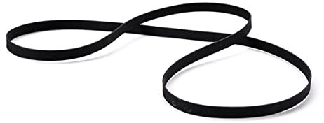 40cm Langer Gummiriemen für Plattenspieler Schwarz | Ersatzriemen, Elastizität, 1 Stück, Passend für Grammophone und Schallplattenspieler