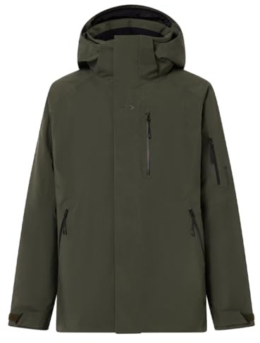 Oakley Mens Sub Temp Recycled Gore-Tex Jacket 2.0, Army Green, Small