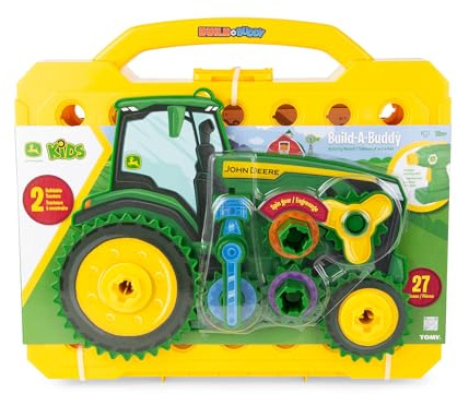 Build-A-Buddy Tavola sensoriale per attività – Include Trapano Giocattolo per Giocare – Giocattoli interattivi per attività per Bambini – Giocattoli Motori Fini per Bambini dai 18 Mesi in su