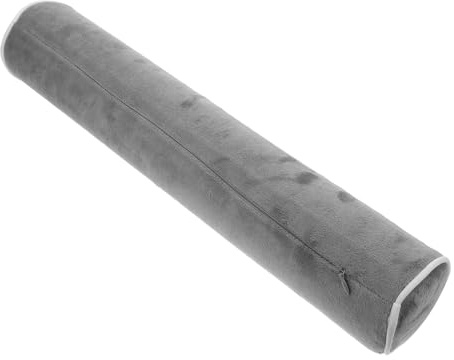 CLISPEED Almohada Cervical Cilíndrica Redonda de Algodón Suave y Transpirable, Soporte Ergonómico Cuello Adecuado para Viaje y Oficina