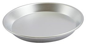 Italo 1244028 Ottinetti - Teglia per pizza conica, 28 cm, alluminio, metallizzato