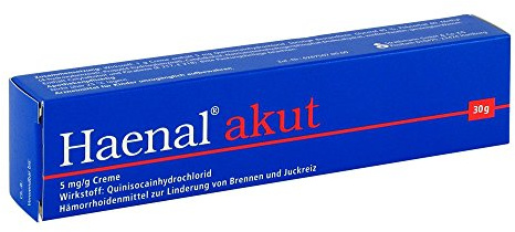 Haenal, Creme, für Hämorrhoidenbeschwerden, 30 g | Hämorrhoidenbeschwerden, Creme, Packungsgröße: 30 g