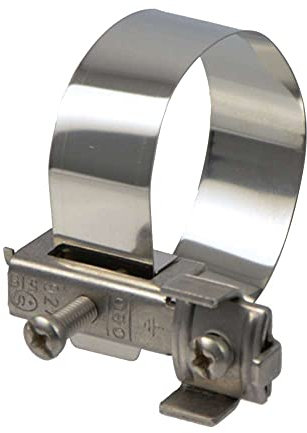 OBO Banderdungsschelle 8-22mm, messing vernickelt, 5057507