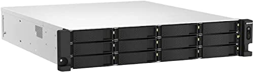 QNAP TS-h1887XU-RP-E2334-16G | 18-Bay, Intel Xeon, 3X PCIe Gen4, 10GbE, Redundant Power Rackmount (2U) NAS