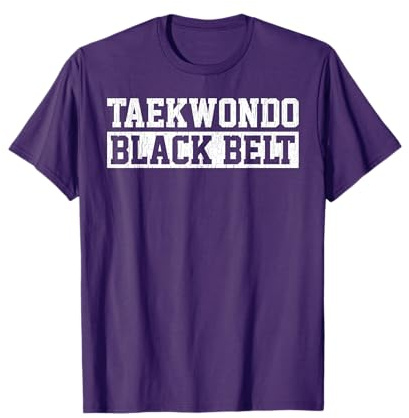 Congratulations Taekwondo Black Belt For Kids Girls & Boys T-Shirt