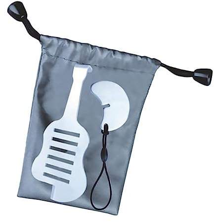 ARTIBETTER 2 Ensembles Petit Amortisseur De Guitare Serrures De Porte Portables Serrure De Porte De Voyage Serrure De Porte Portable Pour Porte De Voyage Serrure Supplémentaire Serrure De