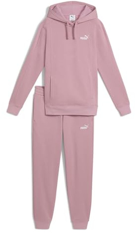 Puma Damen Hooded Sweat Suit FL Cl Strickanzüge, Poised Pink, XL EU