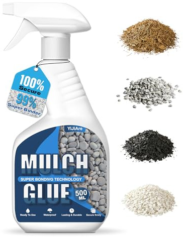 YiJiAre 500ML Gravel Glue for Garden Stones: Covers Up To 2m² | Sprayer Ready to Use - Pet Safe-Plant Safe - Ideal Choice for Small-Scale Outdoor Gardening