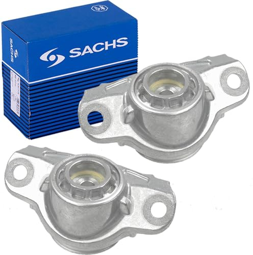 2x Sachs Federbeinlager Domlager Hinterachse | 2x 803 009 für A3 8V Golf 7 Polo Aw