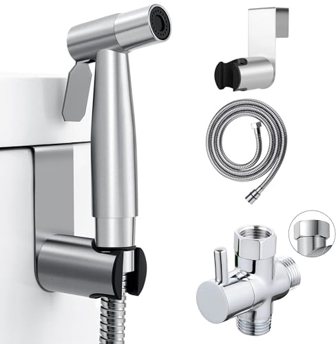 Bidet para wc - ducha higenica para wc - sistema de montaje facil - ducha Bidet - Ducha inodoro - grifo bidet para inodoro