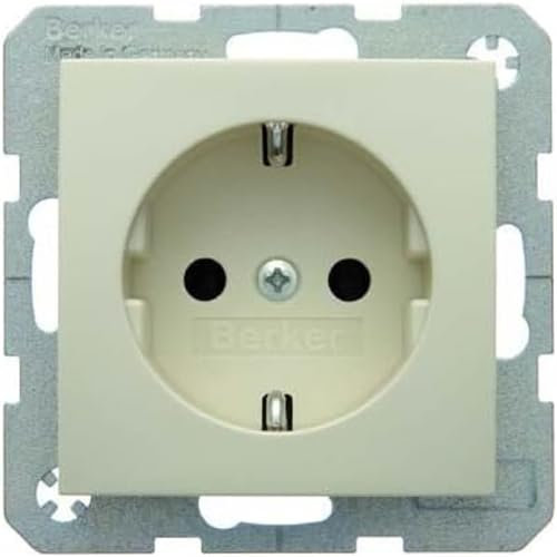 Berker SCHUKO-Steckdose ws/gl 41438982 B.1;B.3;B.7;S.1 Steckdose 4011334277620