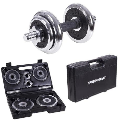 Sport-Thieme Kurzhantel-Set 10 kg inkl. Koffer
