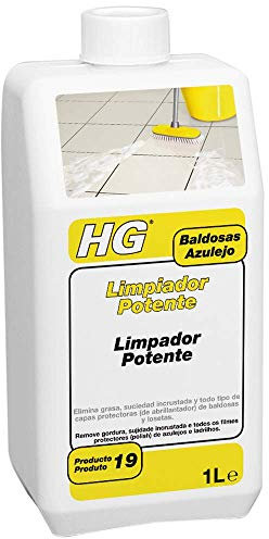 HG Limpiador Potente para Baldosas (producto 19) y Suelos de Piedra Natural, 1 L