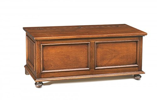 Vintagehome - Cassapanca in legno, 120 x 44 x 51 cm (L x P x A)