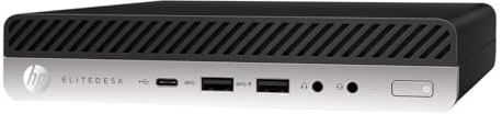 HP EliteDesk 800 G5 9th gen Intel i5-9500 16GB RAM DDR4 512GB SSD Nero, Argento Mini PC Windows 11 Pro (Ricondizionato)