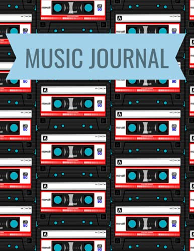 Sheet Music Notebook Journal: Large 8.5'x11' Manuscript with 7 Staves/page, Opposite Blank & Ruled Pages for Note Taking & Sketching, Perfect for ... Notebooks, Planners & Journals, Band 35)