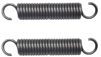 qinggw 2ST Zugfeder mit Haken Drahtdurchmesser 1,5 mm Stahl Kleines Zugfeder Aussendurchmesser 15mm Länge 40-100mm (Größe : 1.5 x 15 x 50mm)