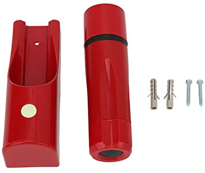 Wall Mounted Torch, Small LED Flashlight LED High Brightness Battery Powered(Batteries Not Included) Emergency Flashlight Escape Lighting Torch for Hotel Camping Outdoors