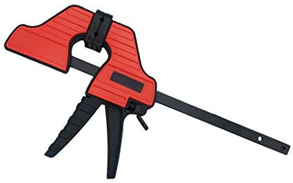 barenx Heavy Duty F Clamp Wood Working Quick Grip Wood Clamp Bar Clamp with Plastic Grip - 6-inch