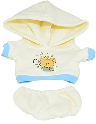 niannyyhouse Plüsch-Pullover, 20 cm, gelber Bär, 20 cm