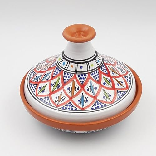 Tajine individuale svasato Bakir rosso - D 22 cm