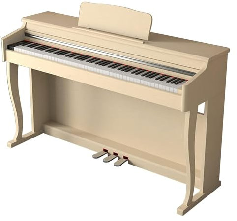 ZALIX 88-Key Digital Piano, Professional Heavy-Hammer Electronic Piano, Home Practice And Grade-Testing Electronic Piano, Suitable for Beginners And Professionals,B