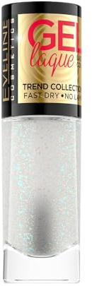 Eveline Cosmetics Gel Laque Nagellack Nr. 202 - Langanhaltender Gel-Effekt ohne UV/LED-Lampe – Schnell trocknend, einfache Anwendung – Vegane Formel – 8 ml
