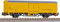 Piko 98549F2 H0 Gedeckter Güterwagen, DB Netz, Ep. VI, gelb, #2