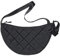Katyjun Crossbody Bag Damen Groß, Nylon Half Moon Bag Large(Schwarz)