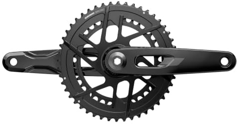 SRAM Rival Dub Kurbelgarnitur, 172,5 mm, 48/35T | SRAM 8 Bolzen, 48/35, DUB, 172,5 mm, schwarz, Road