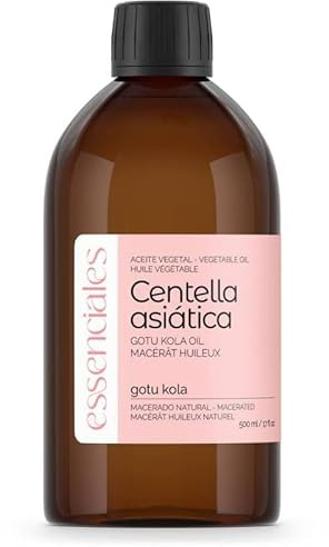 Natürliches Centella Asiatica Öl | Gotu Kola Mazeration | Hautregeneration, Anti-Dehnungsstreifen, feuchtigkeitsspendend und straffend | Für Gesicht und Körper