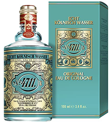 4711 Original Eau de Cologne for Women 100ml Splash - Classic Refreshing Citrus & Floral Fragrance with Bergamot, Lavender & Neroli - Timeless Aromatic Cologne in Iconic Molanus Bottle