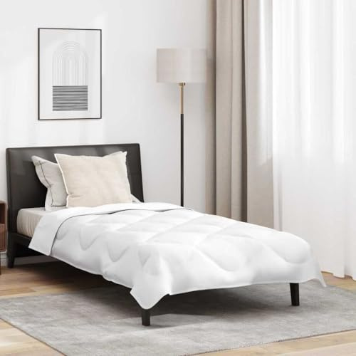 Générique Duvet d'été avec Oreiller 2 pcs Blanc 140 x 220 cm Microfibre,Maison & Jardin, Linge, Literie, Dessus-de-lit & couettes, Blanc (Poids 3.96KG)