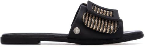 REFRESH - Sandalia Mujer Negro - Calzado Cómodo y Versátil - Moda casual - Modelo 17502902 (Talla 39)
