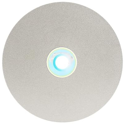 NnYuaUil 1 Stück 8 Zoll (200 mm) Diamant-Schleifscheibe, Körnung 60-2000, Polierscheibe for Schmuckpolitur