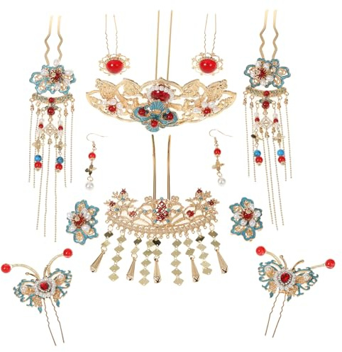 Antike Haarnadel mit Fransen, chinesische Han Baumstäbe, Ornament Styling Zubehör für antike Hochzeitsdekorationen