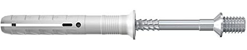 Fischer 050398 Nageldübel N 6x40/10 M6 (50) 50 Stück